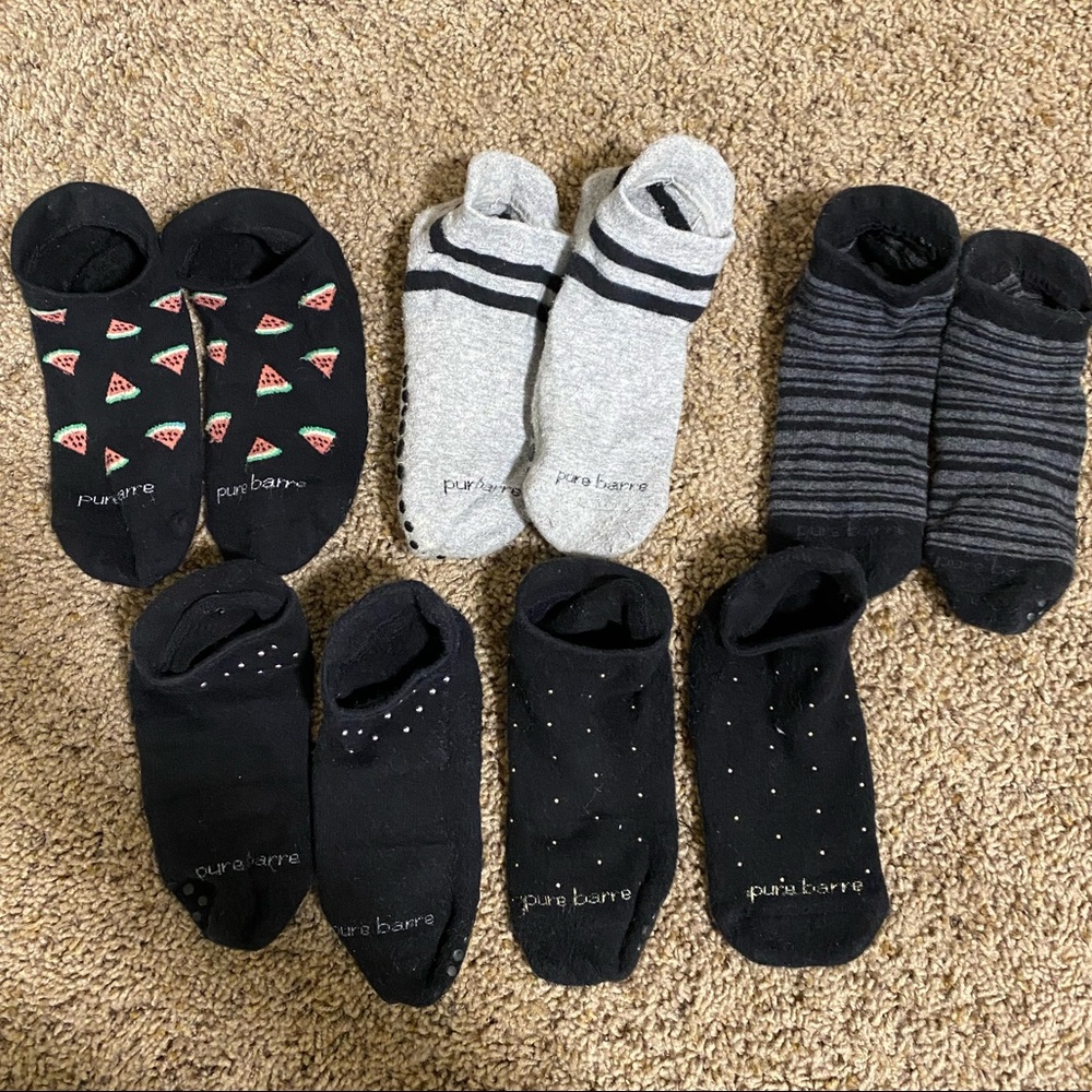 Pure Barre sticky sock pack